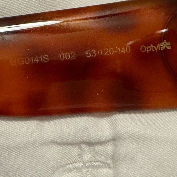 Gucci Oversized Square Sunglasses Havana GG0141S 002 - Picture 7 of 9